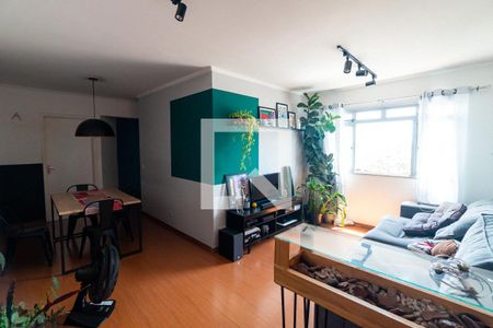 Sala de apartamento à venda com 2 quartos, 62m² em Vila do Encontro, São Paulo