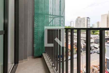 Varanda de kitnet/studio à venda com 1 quarto, 20m² em Santo Amaro, São Paulo