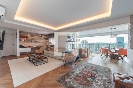 Sala de apartamento à venda com 2 quartos, 132m² em Vila Gertrudes, São Paulo