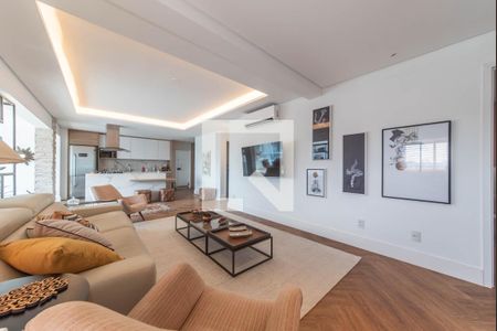 Sala de apartamento à venda com 2 quartos, 132m² em Vila Gertrudes, São Paulo