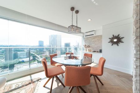 Varanda de apartamento à venda com 2 quartos, 132m² em Vila Gertrudes, São Paulo