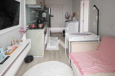 Sala de apartamento à venda com 1 quarto, 28m² em Vila Alpina, São Paulo