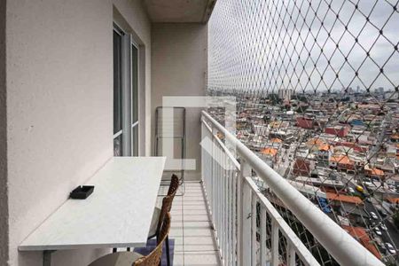 Varanda de apartamento à venda com 1 quarto, 28m² em Vila Alpina, São Paulo