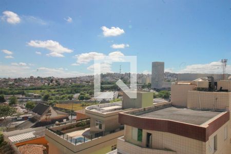 Vista da Suite de apartamento à venda com 3 quartos, 100m² em Palmares, Belo Horizonte