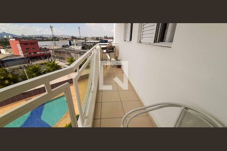 Varanda de apartamento à venda com 3 quartos, 104m² em Km 18, Osasco