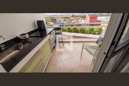 Varanda de apartamento à venda com 3 quartos, 104m² em Km 18, Osasco