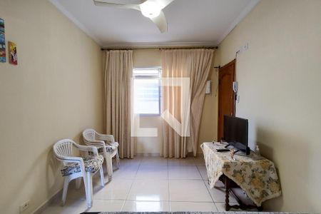 Sala de apartamento para alugar com 2 quartos, 54m² em Boqueirão, Praia Grande