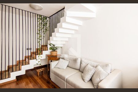 Sala de apartamento à venda com 4 quartos, 180m² em São Pedro, Belo Horizonte