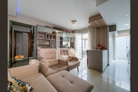 Sala de apartamento à venda com 2 quartos, 97m² em Cristal, Porto Alegre