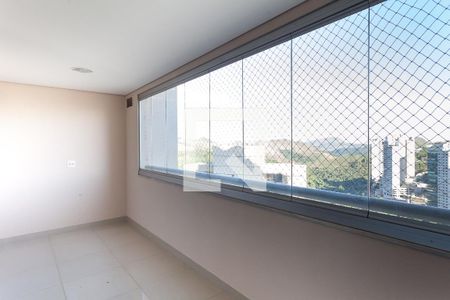 Varanda da Sala de apartamento para alugar com 3 quartos, 103m² em Vale do Sereno, Nova Lima