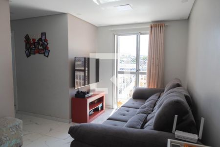 Sala de apartamento à venda com 2 quartos, 49m² em Jardim Rossi, Guarulhos