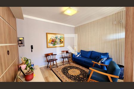 Sala  de apartamento à venda com 2 quartos, 60m² em CECAP, Jundiaí