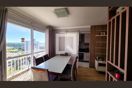 Sala  de apartamento à venda com 2 quartos, 60m² em CECAP, Jundiaí