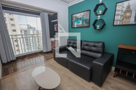 Sala de apartamento para alugar com 2 quartos, 60m² em Jardim Atlântico, Goiânia