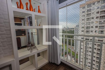 Sala de apartamento para alugar com 2 quartos, 60m² em Jardim Atlântico, Goiânia