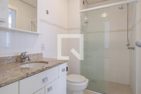 Banheiro de apartamento à venda com 1 quarto, 47m² em Jardim Botânico, Porto Alegre