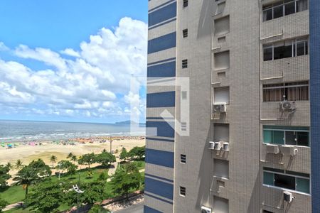 Vista da Sala de apartamento para alugar com 1 quarto, 60m² em José Menino, Santos