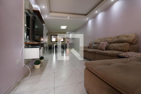 Sala de casa à venda com 3 quartos, 137m² em Vila Camilópolis, Santo André