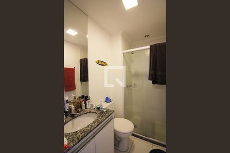 Banheiro Social de kitnet/studio à venda com 1 quarto, 40m² em Jardim do Mar, São Bernardo do Campo