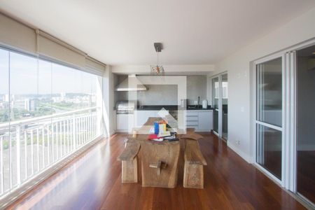 Varanda de apartamento para alugar com 3 quartos, 160m² em Santo Amaro, São Paulo