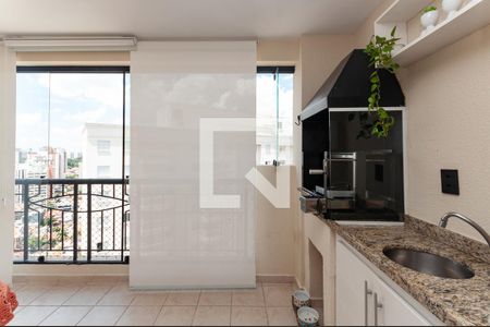 Varanda Gourmet de apartamento à venda com 3 quartos, 84m² em Vila Leopoldina, São Paulo