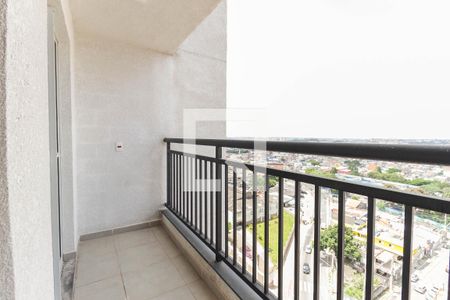 Varanda da Sala de apartamento para alugar com 2 quartos, 38m² em Vila Progresso (zona Leste), São Paulo