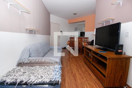 Sala de apartamento à venda com 2 quartos, 57m² em Jardim Henriqueta, Taboão da Serra