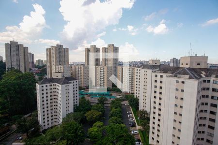 Vista da Varanda de apartamento à venda com 2 quartos, 57m² em Jardim Henriqueta, Taboão da Serra