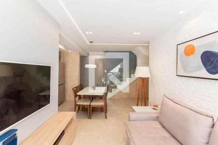 Sala de apartamento para alugar com 3 quartos, 149m² em Tijuca, Rio de Janeiro