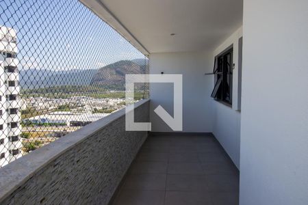 Varanda de apartamento para alugar com 2 quartos, 75m² em Recreio dos Bandeirantes, Rio de Janeiro