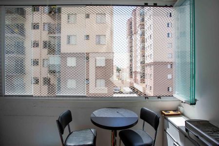 Varanda da Sala de apartamento à venda com 2 quartos, 46m² em Centro, Diadema