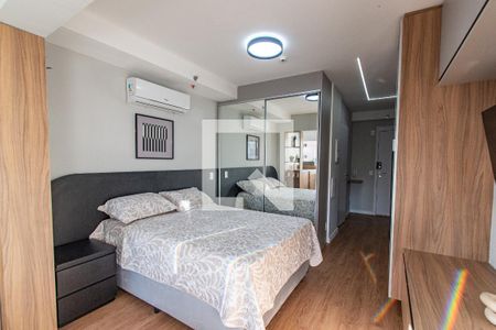 Sala de apartamento à venda com 1 quarto, 26m² em Jardim Aurélia, São Paulo