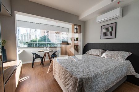 Sala de apartamento à venda com 1 quarto, 26m² em Jardim Aurélia, São Paulo