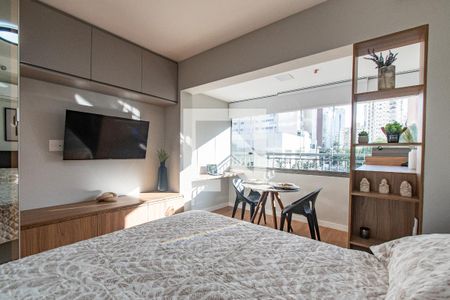 Sala de apartamento à venda com 1 quarto, 26m² em Jardim Aurélia, São Paulo