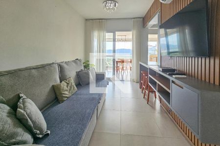 Sala de apartamento para alugar com 2 quartos, 71m² em Loteamento Joao Batista Juliao, Guarujá