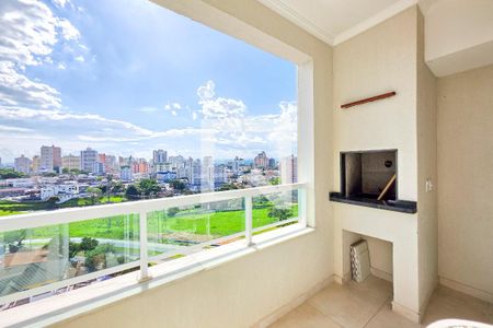 Varanda da Sala de apartamento para alugar com 2 quartos, 87m² em Jardim Augusta, São José dos Campos