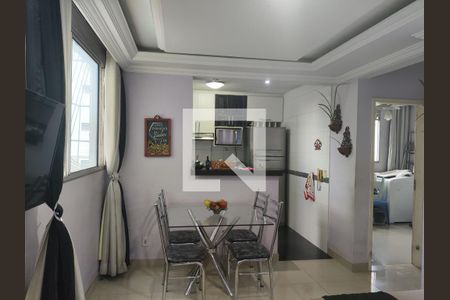 Sala de apartamento para alugar com 2 quartos, 42m² em Kennedy, Contagem