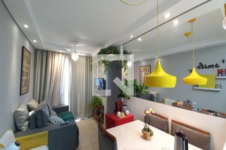 Sala de apartamento à venda com 3 quartos, 60m² em Jardim Paranapanema, Campinas