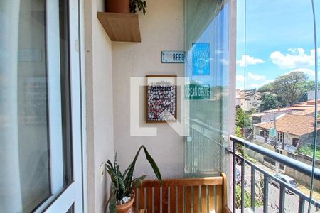 Varanda da Sala de apartamento à venda com 3 quartos, 60m² em Jardim Paranapanema, Campinas