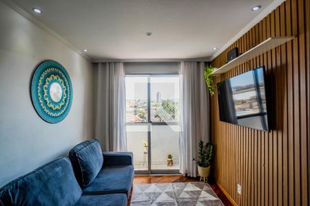 Sala de apartamento à venda com 3 quartos, 67m² em Vila Luzita, Santo André