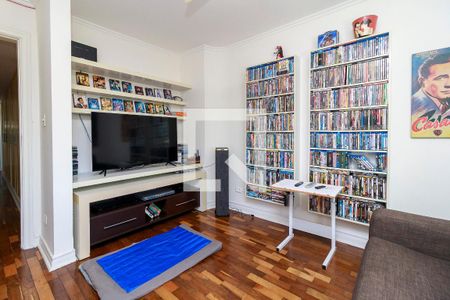 Sala de TV de apartamento à venda com 4 quartos, 178m² em Santo Amaro, São Paulo