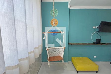 Sala de apartamento para alugar com 1 quarto, 69m² em Aparecida, Santos