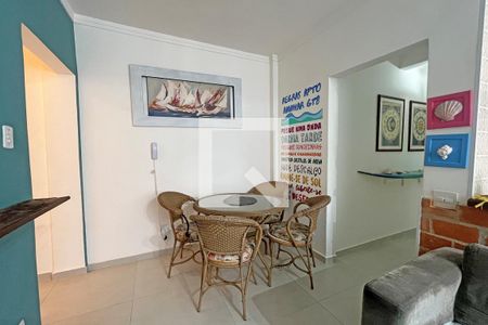 Sala de apartamento para alugar com 1 quarto, 69m² em Aparecida, Santos