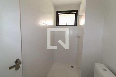 Banheiro da Suíte 1 de apartamento à venda com 3 quartos, 163m² em Indianópolis, São Paulo