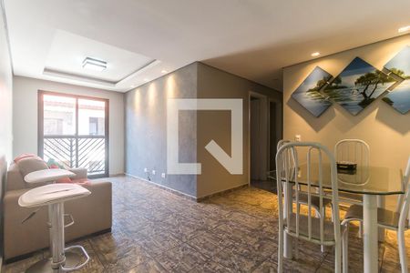 Sala/Sala de Jantar de apartamento para alugar com 3 quartos, 78m² em Alto Ipiranga, Mogi das Cruzes