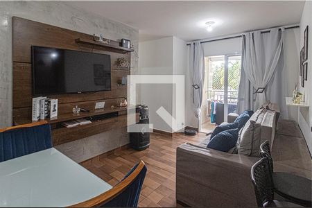 sala_1 de apartamento à venda com 3 quartos, 64m² em Vila Caraguata, São Paulo