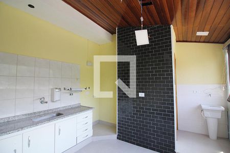 Cozinha e Área de Serviço de apartamento para alugar com 1 quarto, 45m² em Assunção, São Bernardo do Campo