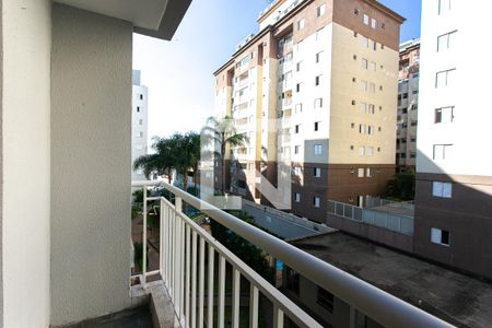 Varanda da Sala de apartamento à venda com 2 quartos, 50m² em Vila Carrão, São Paulo