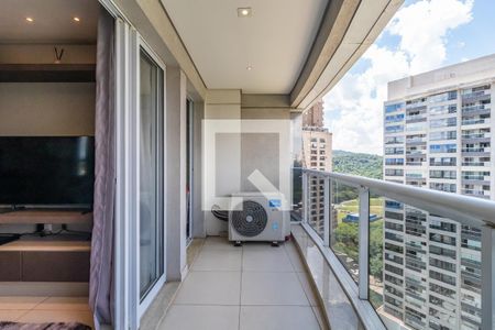 Varanda da Sala de apartamento para alugar com 2 quartos, 70m² em Melville Empresarial Ii, Barueri