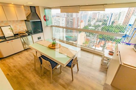 Sala de apartamento à venda com 3 quartos, 98m² em Vila Clementino, São Paulo